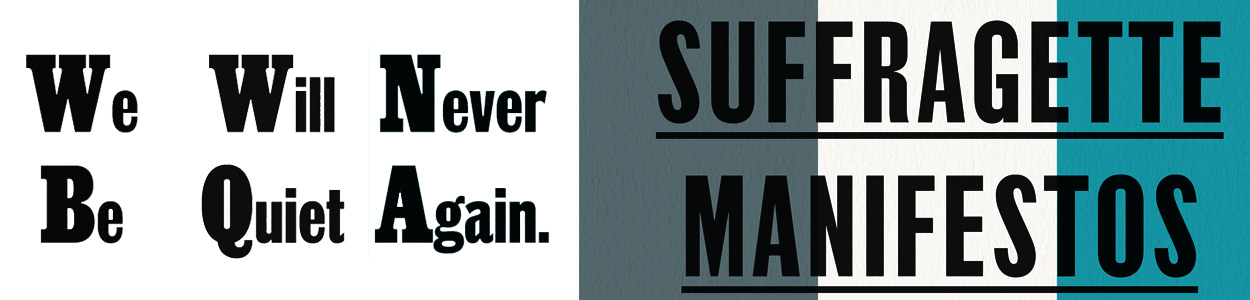 Non-fiction -Politics - Suffragette Manifestos