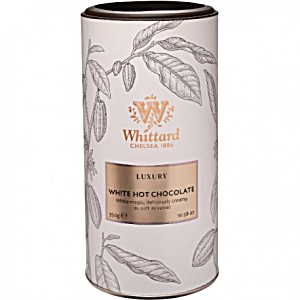 4x Whittard of Chelsea Luxury White Hot Chocolate 350g