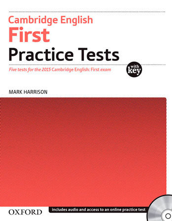 Tests With Key and Audio CD Pack : Four tests for the 2015 Cambridge English: First exam