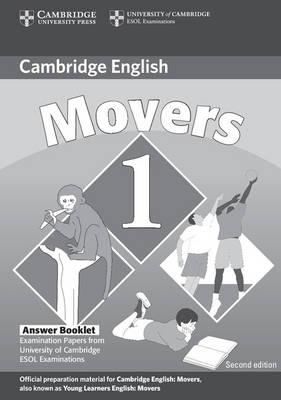 Movers 1 Answer Booklet : Examination Papers from the University of Cambridge ESOL Examinations