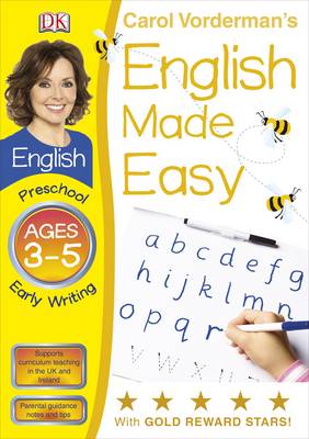 Early Writing Preschool Ages 3-5 - Carol Vorderman's English Made Easy 