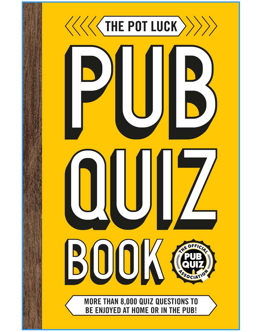 More than 10,000 quiz questions to be enjoyed at home or in the pub!