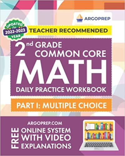 Daily Practice Workbook - Part I: Multiple Choice | 1000+ Practice Questions and Video Explanations | Argo Brothers (Common Core Math by ArgoPrep)