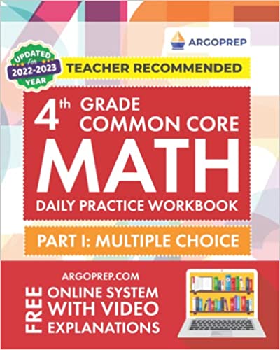 Daily Practice Workbook - Part I: Multiple Choice | 1000+ Practice Questions and Video Explanations | Argo Brothers (Common Core Math by ArgoPrep)