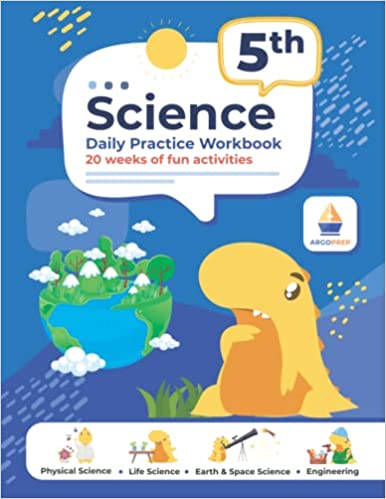 Daily Practice Workbook | 20 Weeks of Fun Activities (Physical, Life, Earth and Space Science, Engineering | Video Explanations Included | 200+ Pages Workbook)