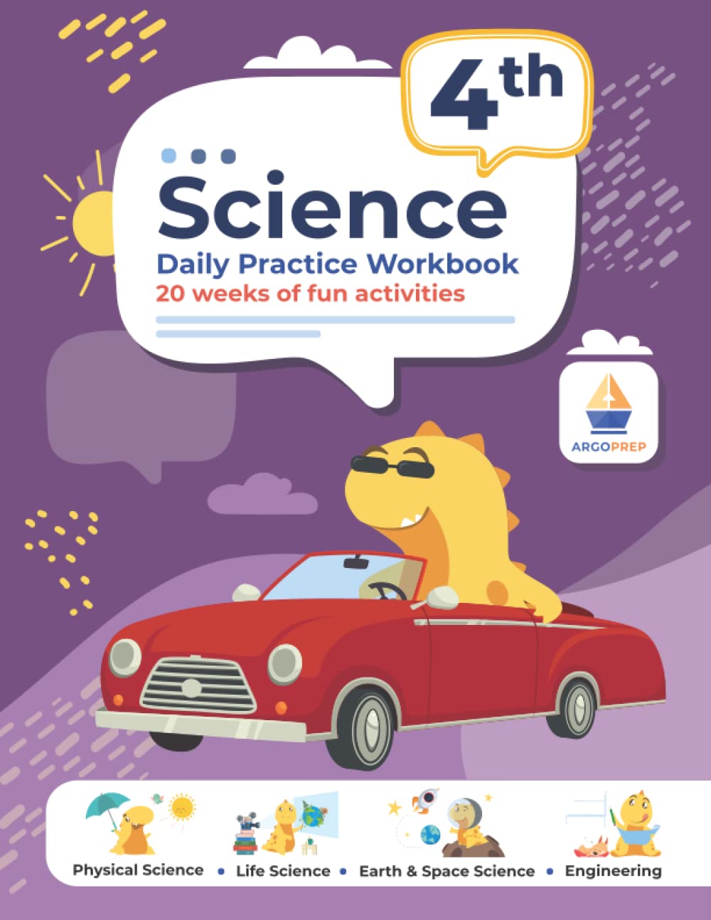 Daily Practice Workbook | 20 Weeks of Fun Activities (Physical, Life, Earth and Space Science, Engineering | Video Explanations Included | 200+ Pages Workbook)