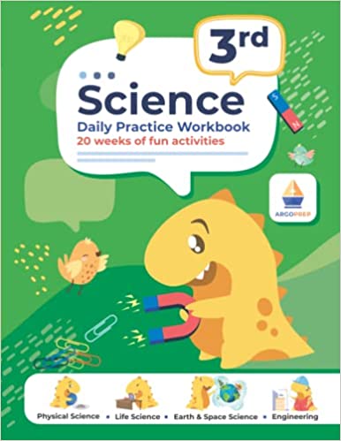 Daily Practice Workbook | 20 Weeks of Fun Activities (Physical, Life, Earth and Space Science, Engineering | Video Explanations Included | 200+ Pages Workbook)