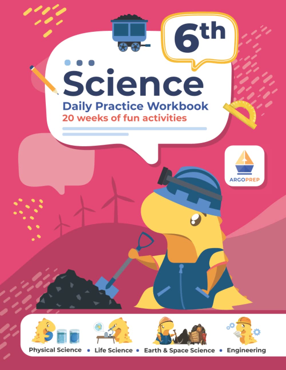 Daily Practice Workbook | 20 Weeks of Fun Activities | Physical, Life, Earth & Space Science | Engineering | + Video Explanations ... Explanations Included | 200+ Pages Workbook)